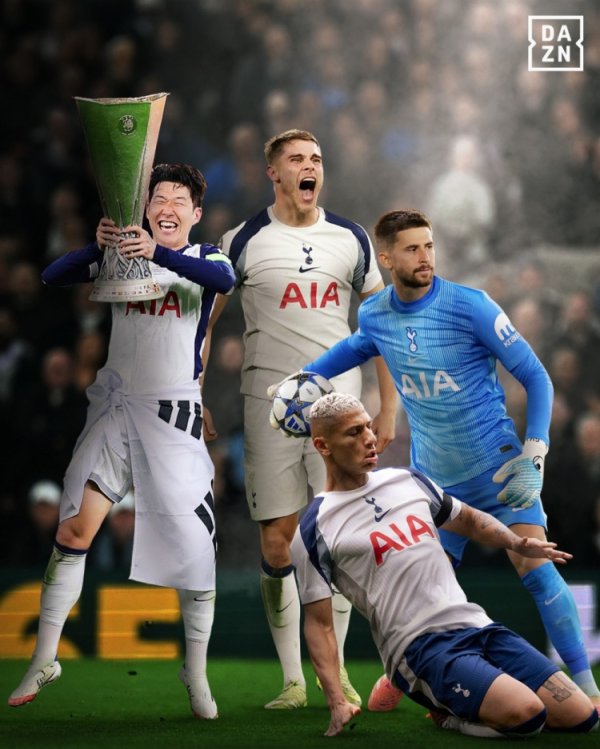 堡垒！热刺近22个欧战主场作战  取得17胜5平0负：零封12场、净胜47球